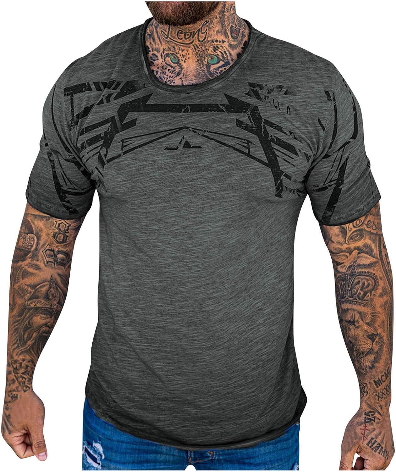 Celucke TShirt mit Kapuze Herren Kapuzenshirt Hoodie Sweatshirt T