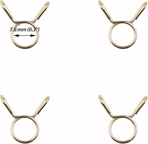 Miniatura 7 de 1PZ M2W-001 Petcock de cierre de combustible en línea para manguera de 0.236 in 1/4 pulgadas o 3/16 pulgadas de diámetro interior para manguera de