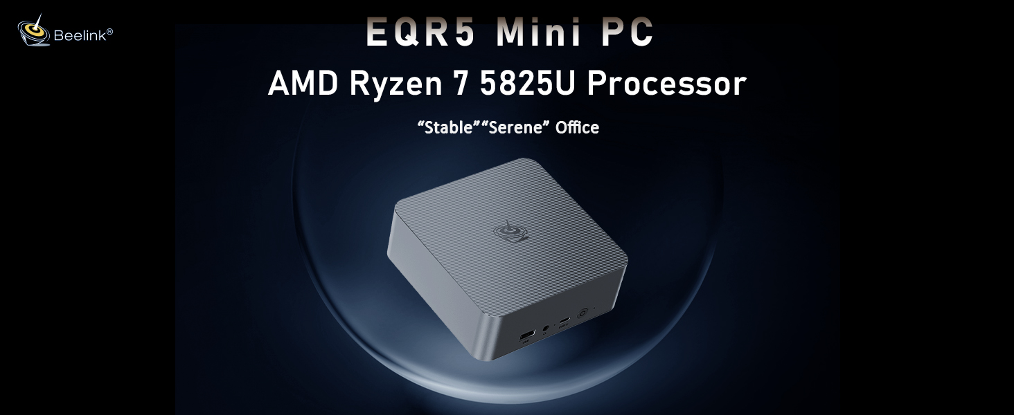 Amazon.com: Beelink EQR5 Mini PC, AMD Ryzen 7 5825U (8C/16T, up to