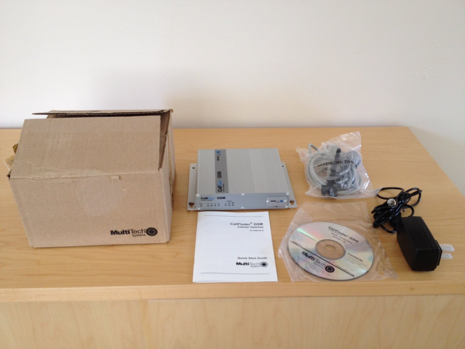 Multi-Tech CallFinder GSM CF100FX2-G Cellular Gateway - Gateway