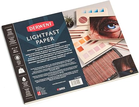Derwent Lightfast Paper Pad 12 x 16