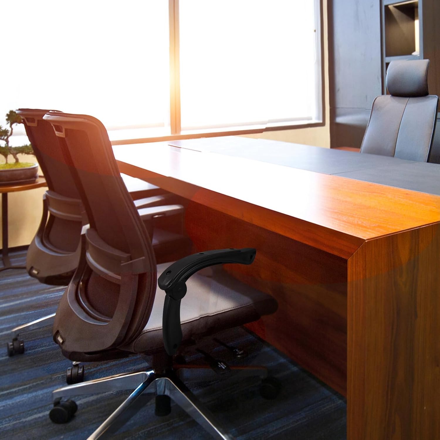 Didiseaon Professional Plastic Chair Armrest Replacement Sturdy Arm Pads for Office and Home Chairs Comfortable Grip Design High-Strength Material Versatile Fit