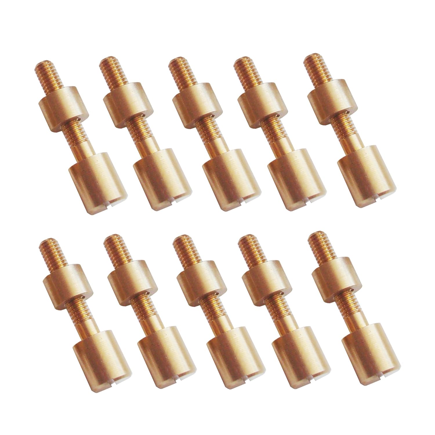 10 Sets Bolts Fasteners for Knife Maker,5/16" Diameter Head.DIY Knife Screw EDC Knife Shaft Rivet Studs (Stainless Steel)