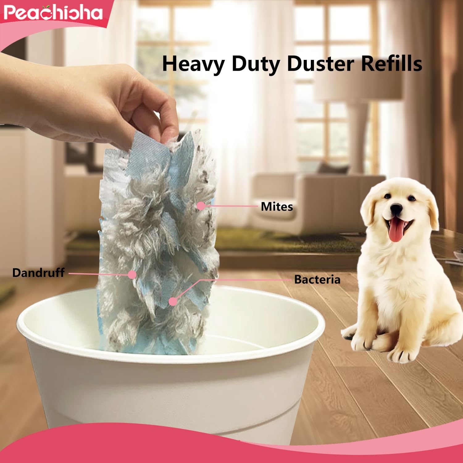 Disposable Duster Refills, Heavy Duty Dusters Refills, Blue Replacement