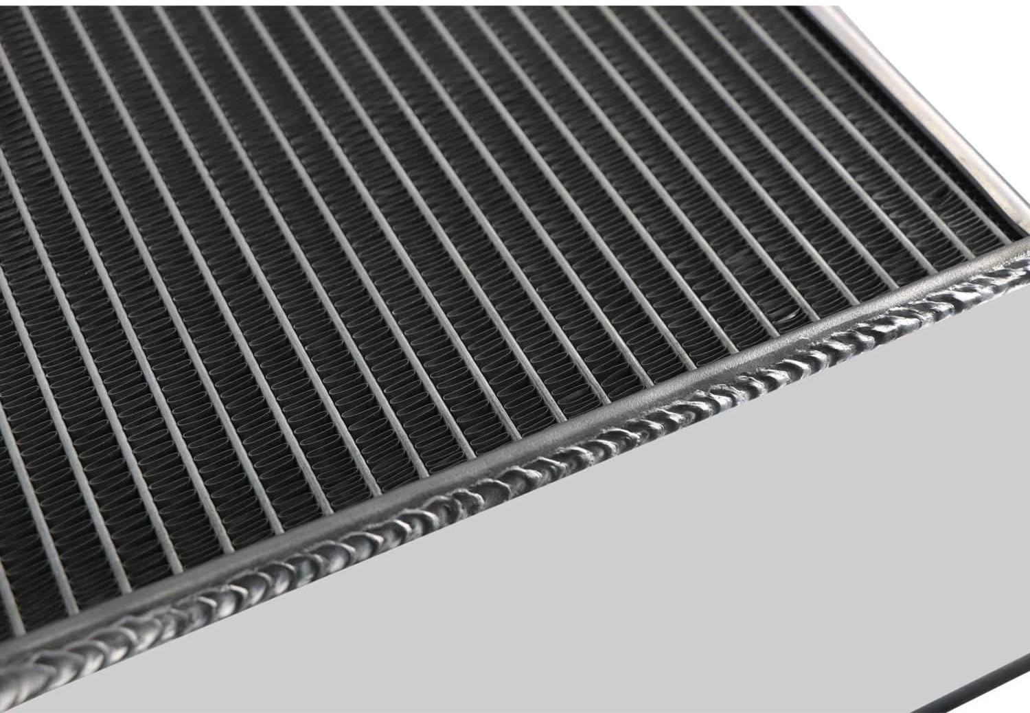 ALLOYWORKS 4 Row All Aluminum Radiator For 1960-1962 Chevrolet Chevy Truck Apache V8/C/K Series GMC AT