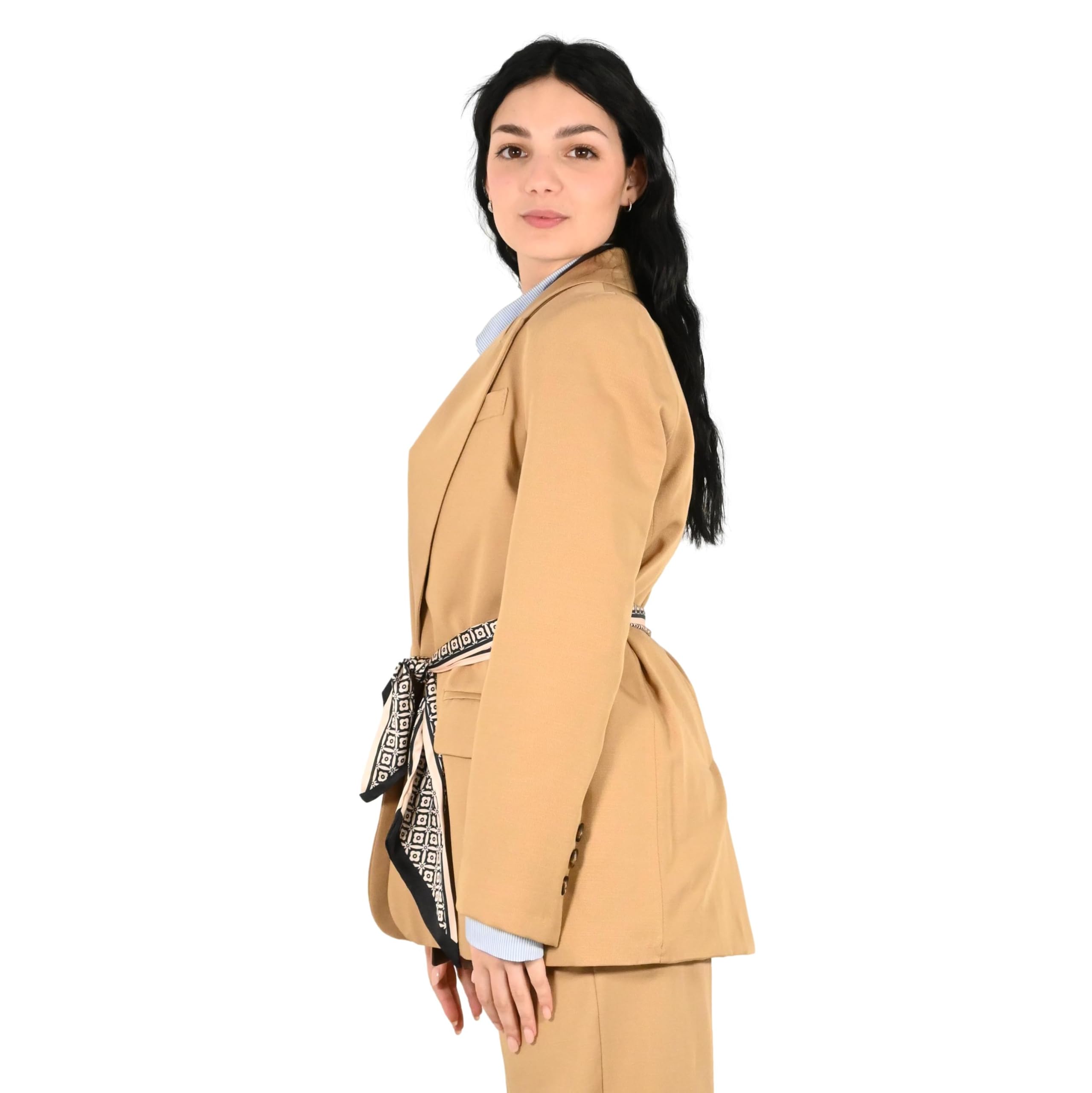 Kontatto giacca donna cammello CO5004C
