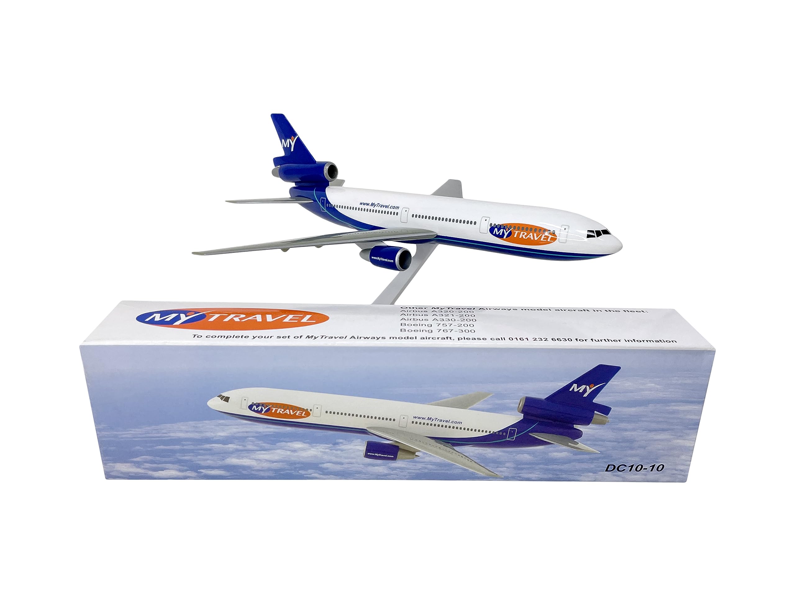 Amazon.com: Flight Miniatures MyTravel DC-10 1:250 Scale - Plastic