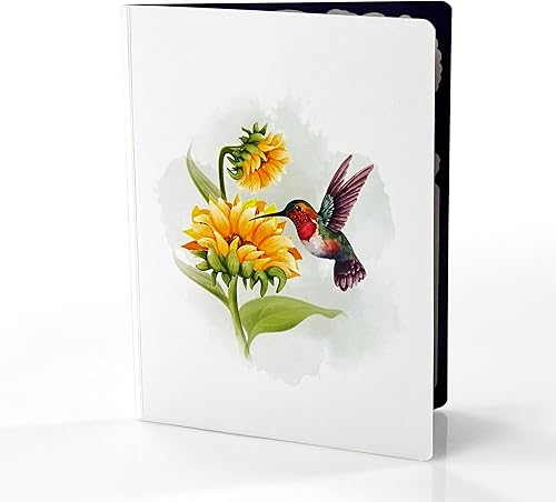 Miniatura 4 de CUTPOPUP - Tarjeta de cumpleaños de colibrí emergente, tarjeta del día de la madre, tarjeta del día del padre, día de la madre, tarjeta de