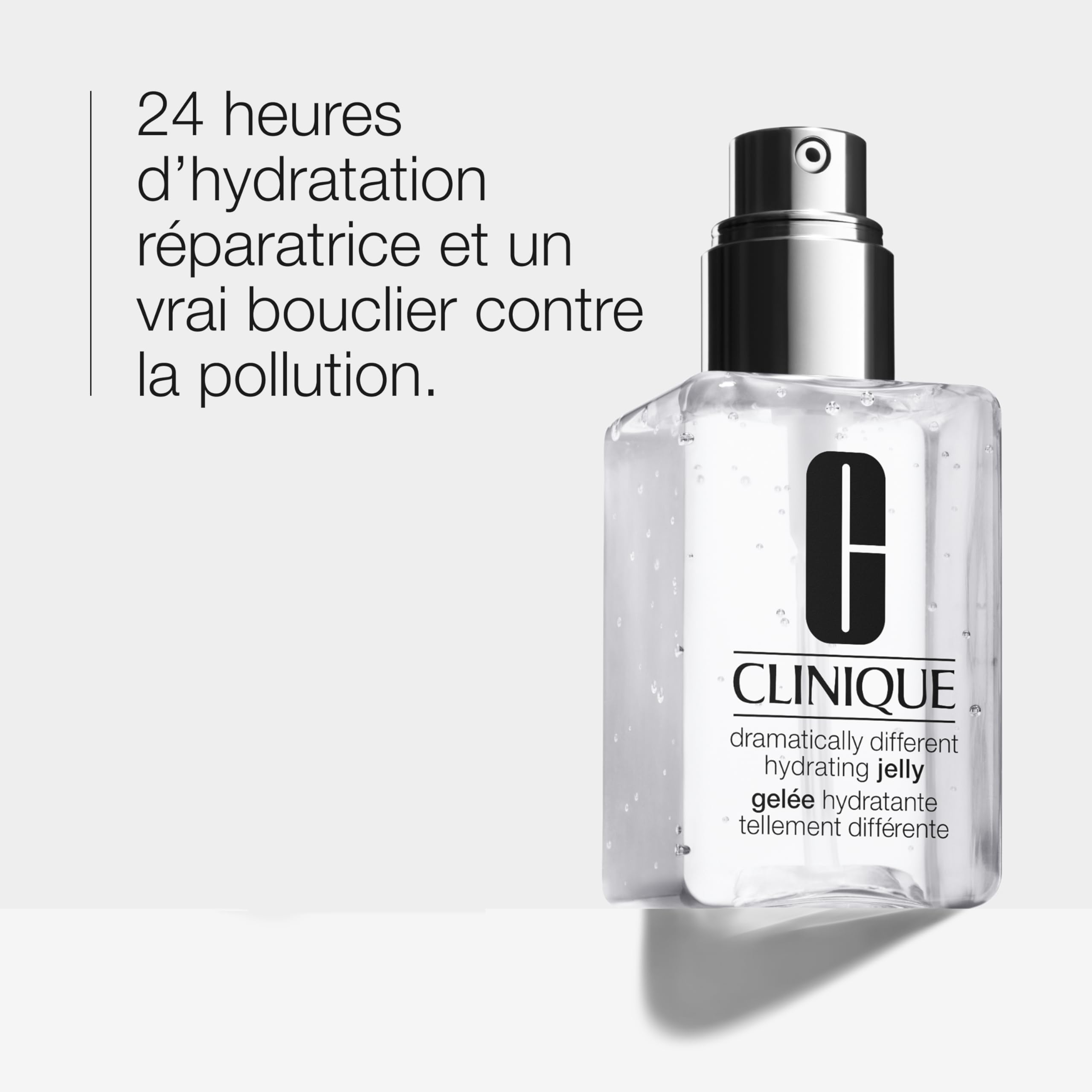 Clinique Basic 3 Temps Gelée Hydratante Anti-pollution Tellement Différente à l'Acide Hyaluronique