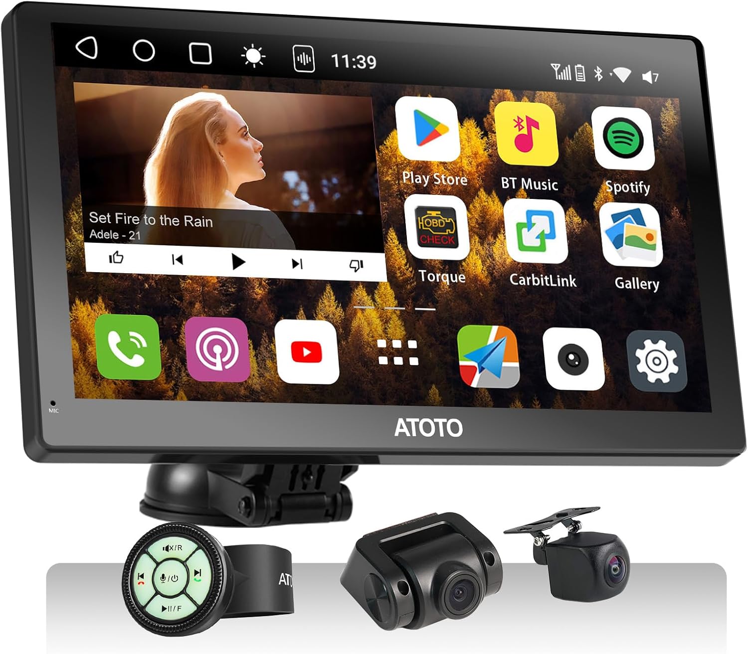ATOTO P9 9inch QLED Digital Media Receivers Android Portable Car Stereo
