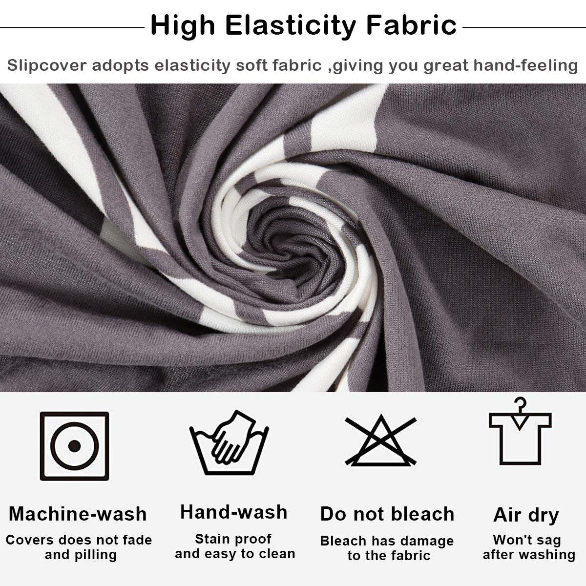 6 Pzs Funda Silla Elástica Cubre Asiento Protectora Comedor | Envío Gratis