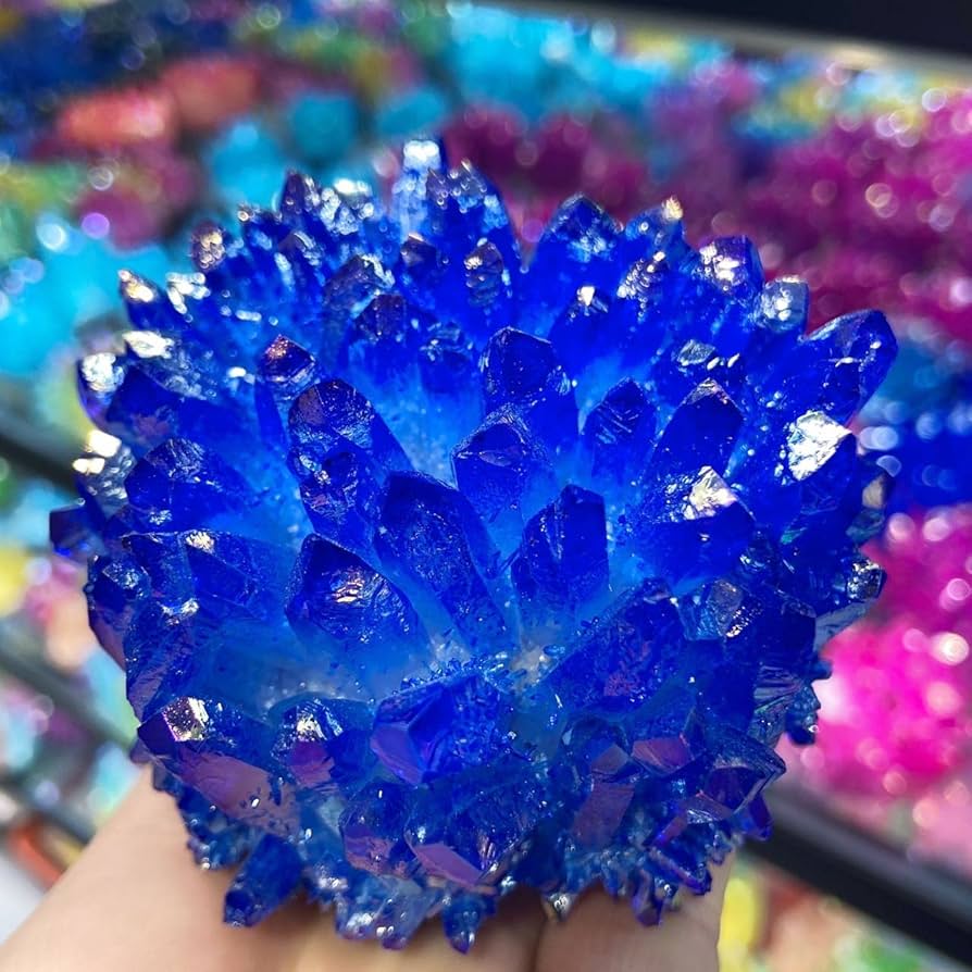 水晶　クラスター　原石　ヒーリング石 4月の誕生石 ヒーリング 浄化