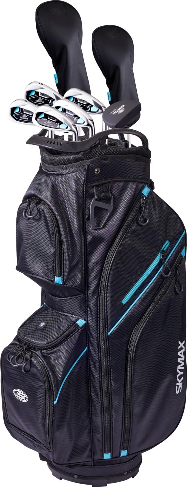 Skymax Women's Right Hand Graphite Golf Club Set Black Ladies