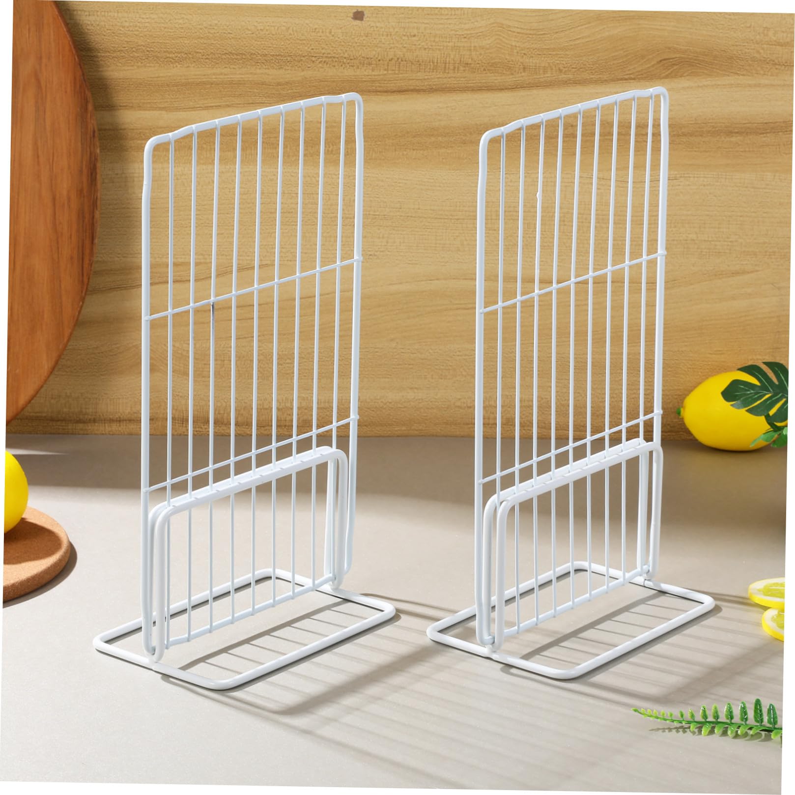 Genérico 2 Piezas Divisor para Congelador de Malla Metálica Separador Resistente de Hierro para Frigorífico Organizador Desmontable para Cocina Supermercado y Hogar