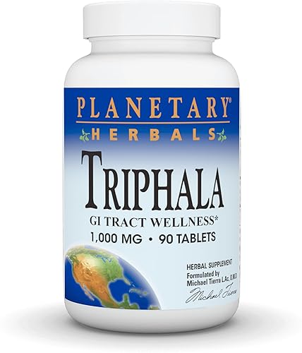 Planetary HerbalsTriphala tradicionales ayurvédica purificador 1000mg 1 1