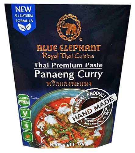 Blue Elephant brand Royal Thai Cuisine PASTA DE CURRY PANAENG PESO 2.47 oz. BENJAWAN shop