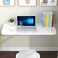 Vista 7 de Mesa plegable para montar en la pared, mesa de trabajo plegable, mesa plegable resistente y estable para lavandería, bar en casa, cocina y comedor