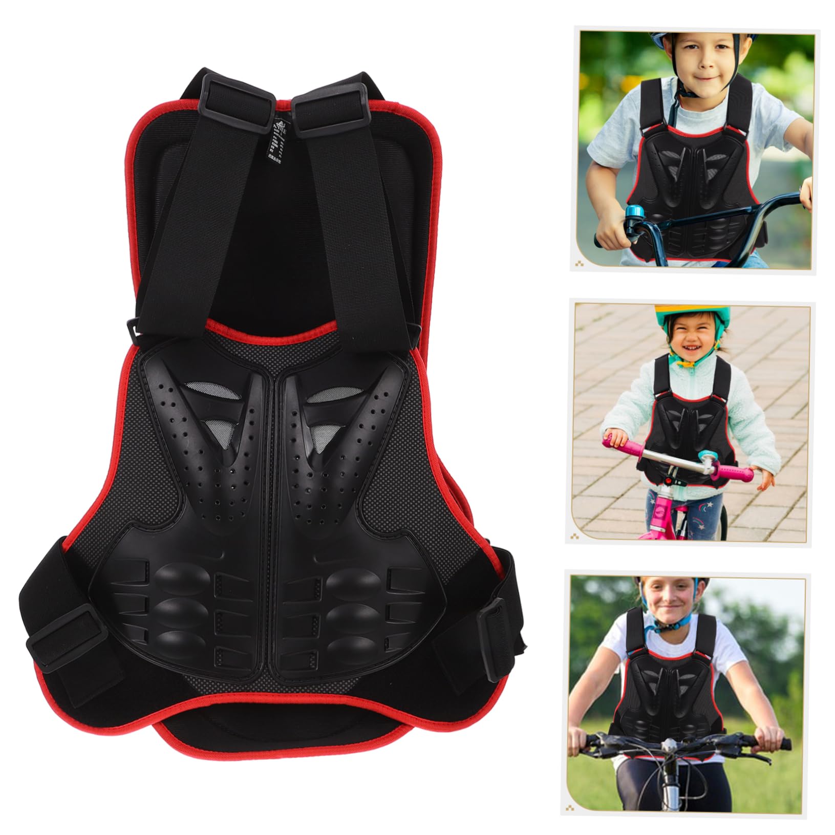 Stilljacke Jungenjacke Kinder-Tanktops Kinder-Körperschutz Fahrrad-Brustschutz Motorrad-Rückenschutz Motorrad-Schutzausrüstung Körperpflege Kinder-Rüstungsjacke