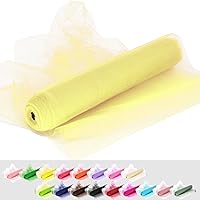 Vista 68 de Rollos de tela de tul blanco de 54 pulgadas por 20 yardas, perno de carrete de tutú para decoración de bodas, falda tutú de baby shower, envoltura