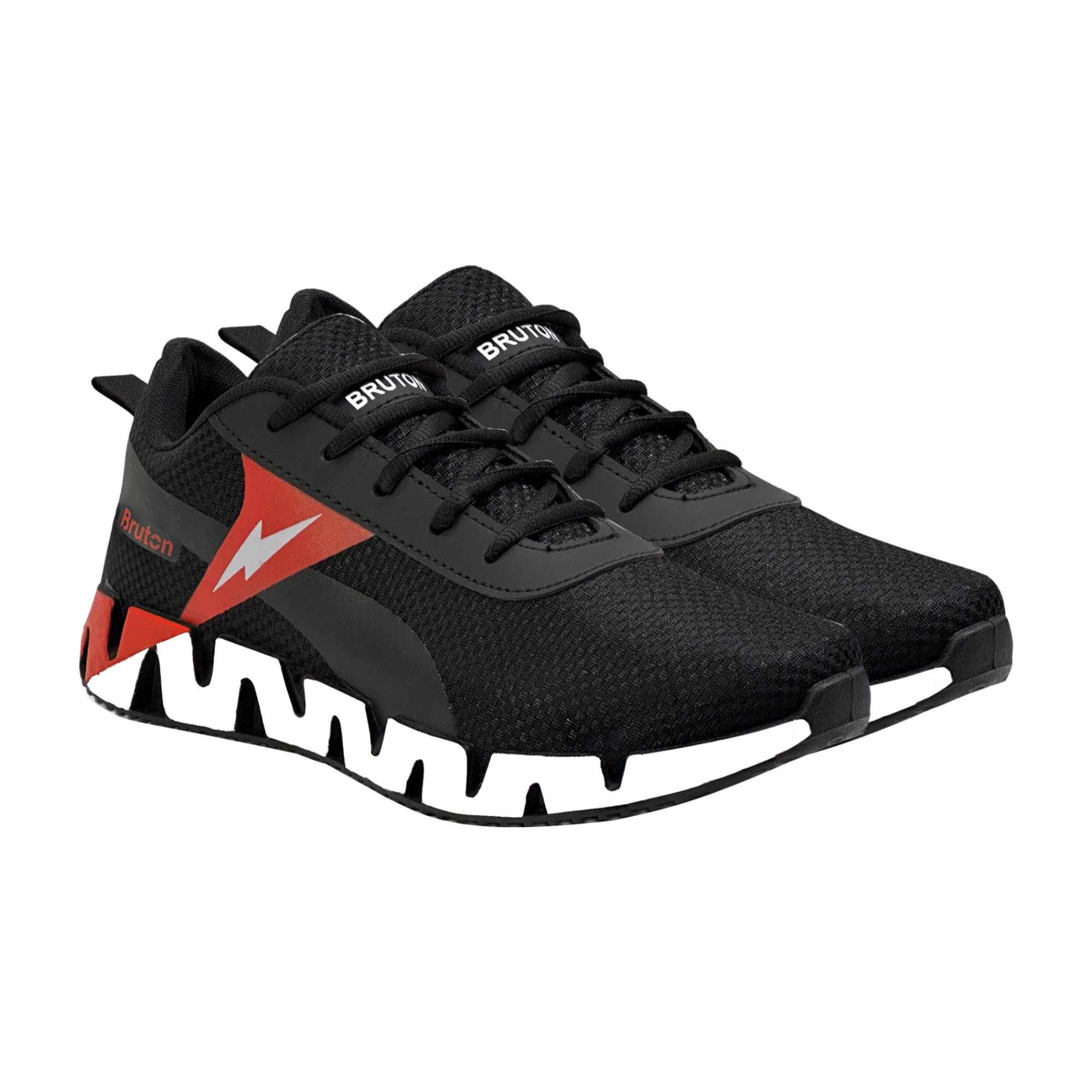 BRUTON Mens Sneakers | Casual Shoes | Walking Shoes for Mens & Boys - Black, Size:9 (B0CDLTM6J9) Amazon Price History, Amazon Price Tracker