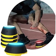 Reaction Training LED Light Pods for Speed, Agility, and Fitness - Perfect for Coaches and Athletes in Gyms and Sports Facilities