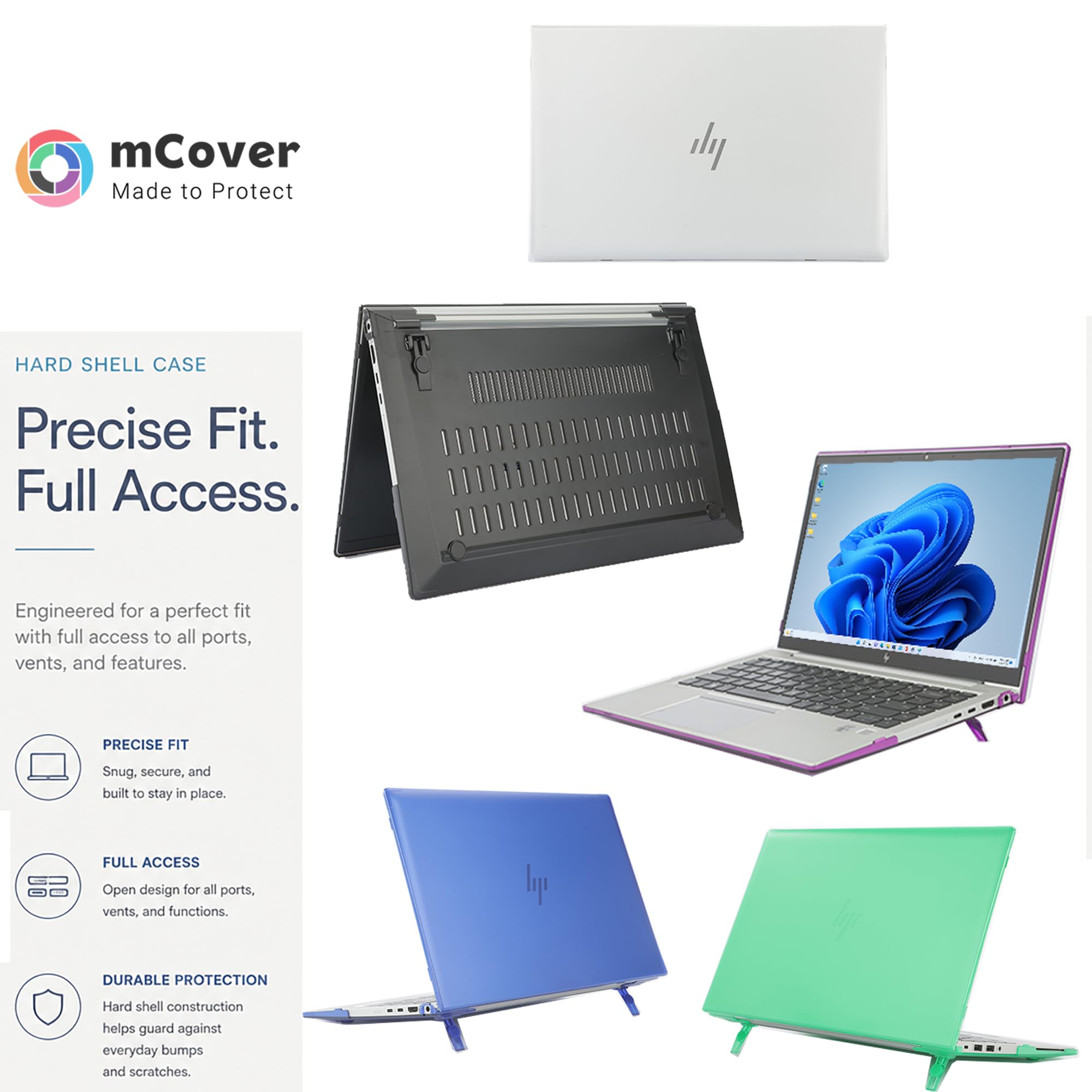mCover Etui kompatybilne tylko z laptopami HP EliteBook 840 G7 / G8 (Intel CPU) 2020~2022 35.6 cm HP EliteBook 845 G7/G8 (procesor AMD) (nie pasuje do innych modeli HP) - czarne