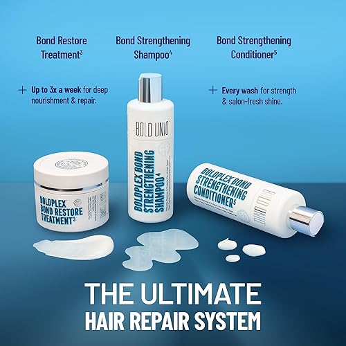 Miniatura 7 de BoldPlex Mascarilla para el cabello, acondicionador profundo para cabello seco y dañado, mascarilla para el cabello, ayuda a reparar y nutrir el