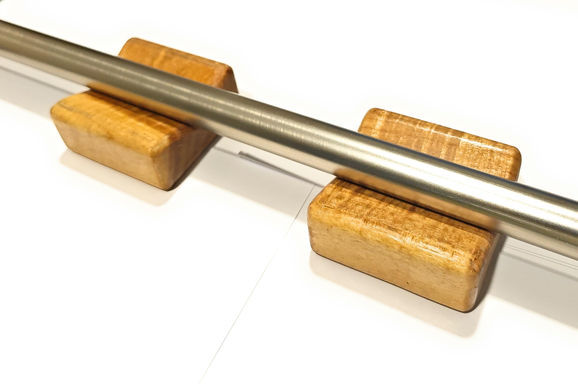 Solid Hardwood V Blocks Pair for Holding Objects, Workshop or Hobby