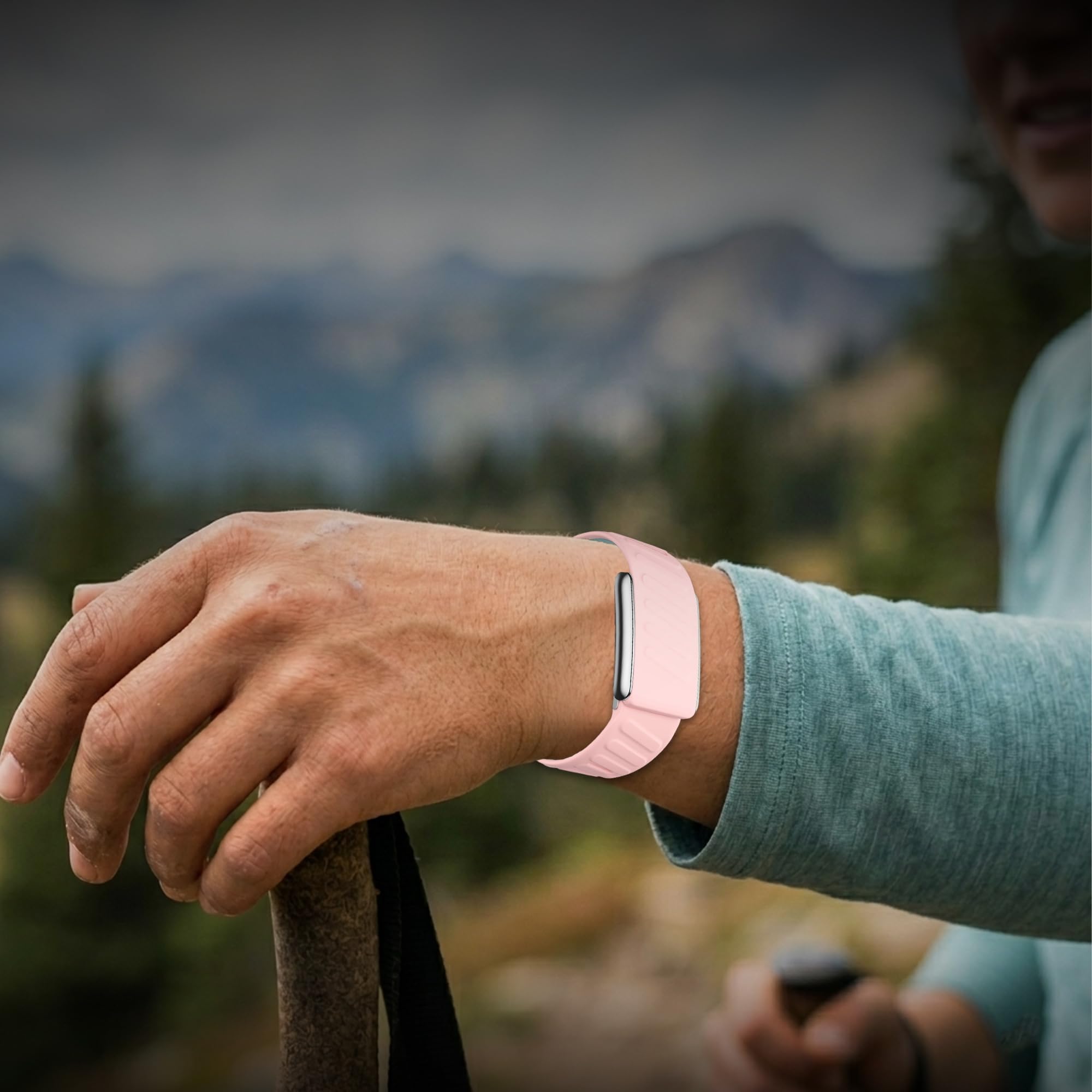 DADO Lot de 3 bracelets WHOOP 5.0 pour femme – Sangles de poignet élégantes, flexibles et confortables tout au long de la journée avec curseur réglable en acier inoxydable – Conçu pour un usage