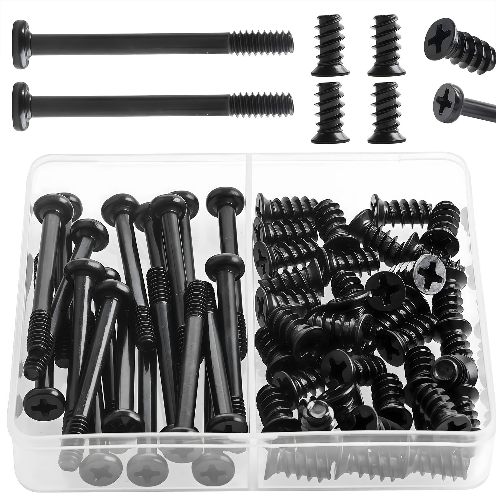 PC Case Cooling Fan Screws - 60 Pcs -9