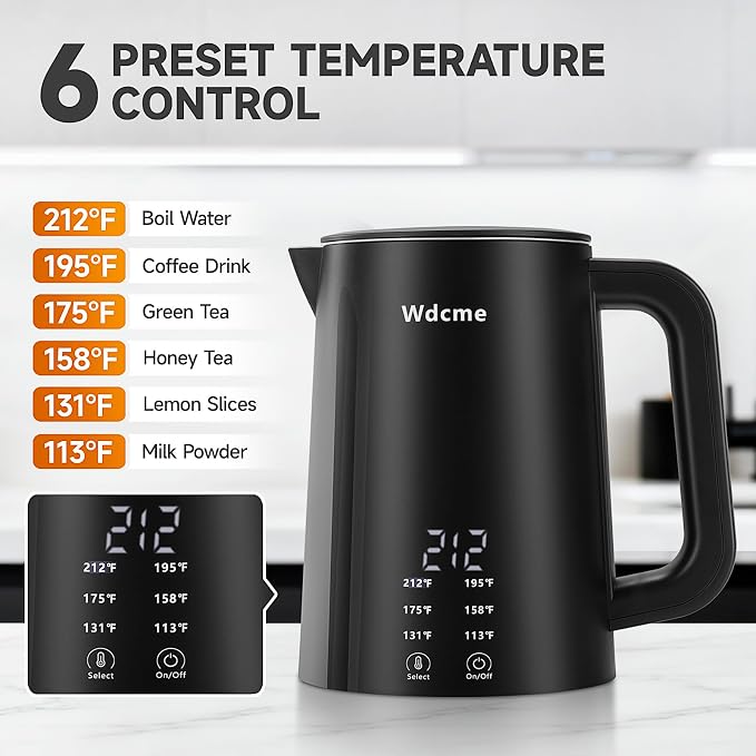 Vaporera eléctrica de 0.6L y 800W,control de temperatura dual 110-240V miniatura 2