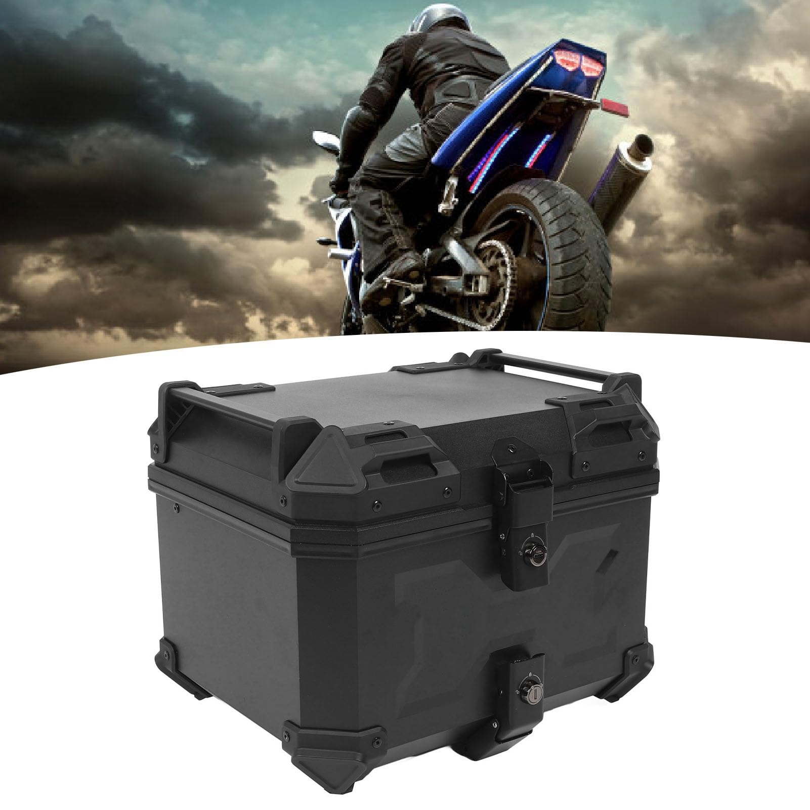 Topiky 45L Baúl para Motocicleta, Maletero Trasero Impermeable