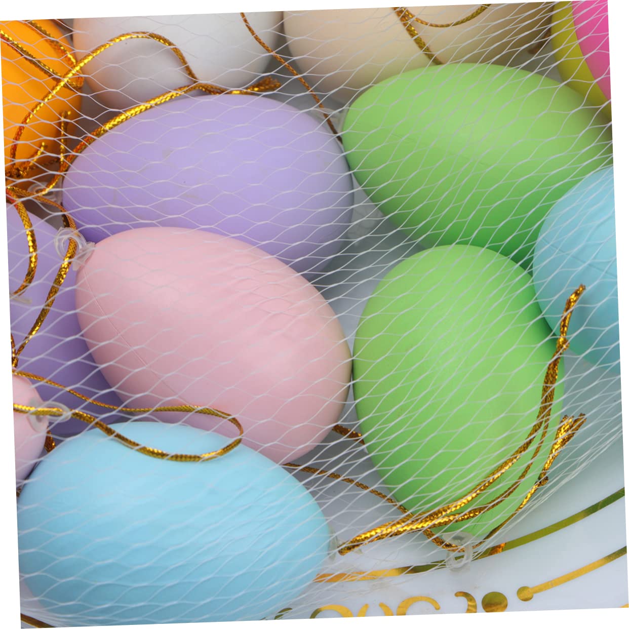 5 Set Uova Artificiali per attività Creative dei Uova Finto Appendibili per Decorazioni Pasquali E Progetti DIY 40 Pezzi*5