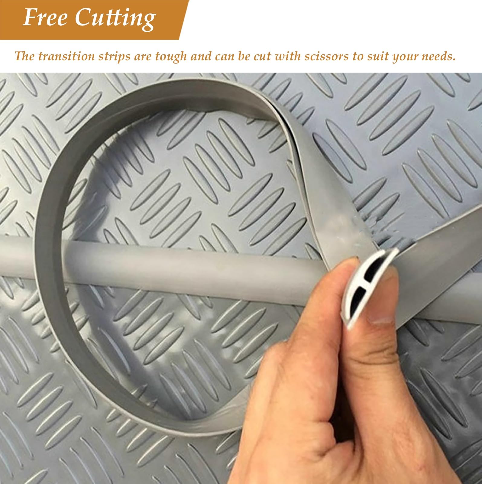 Trat Profilé pour moquette à stratifier 2,5 cm de large en PVC pour utilisation en intérieur 11 m / 36ft Vert Rundle Moulure pour salon Flo