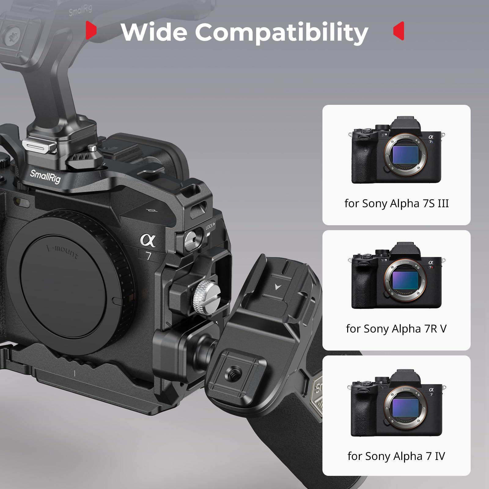 Amazon.co.jp: SmallRig HawkLock クイックリリースケージキット Sony