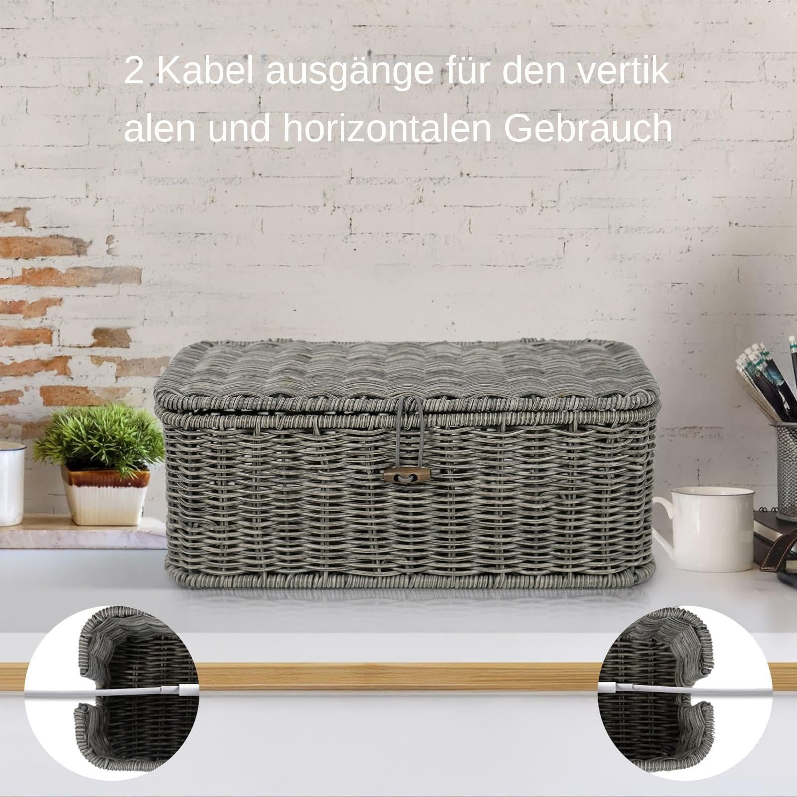 Elektrokabel-Organizer Kindersichere Kabel- und