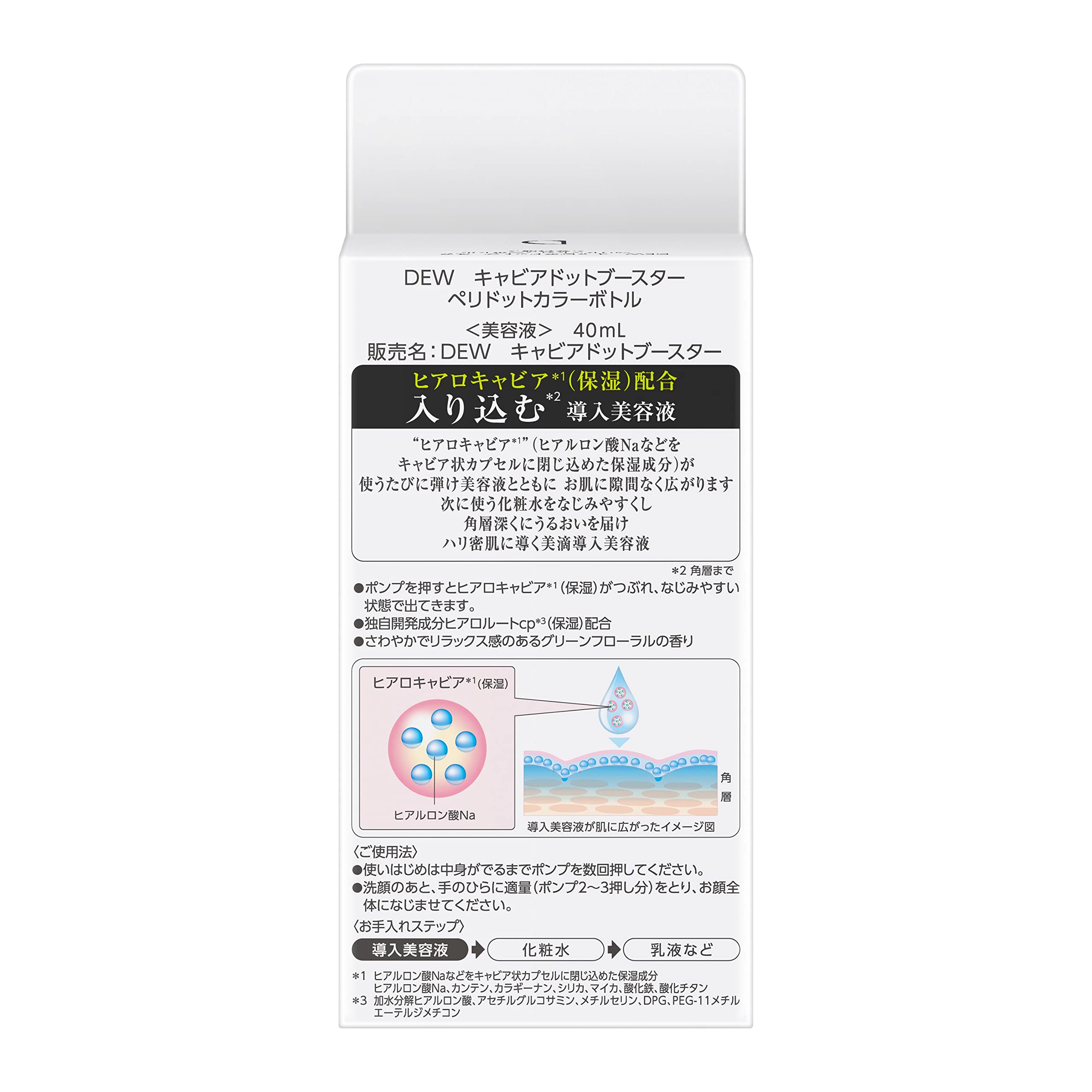 Amazon.co.jp: 【旧型モデル】DEW(デュウ)キャビアドットブースター 