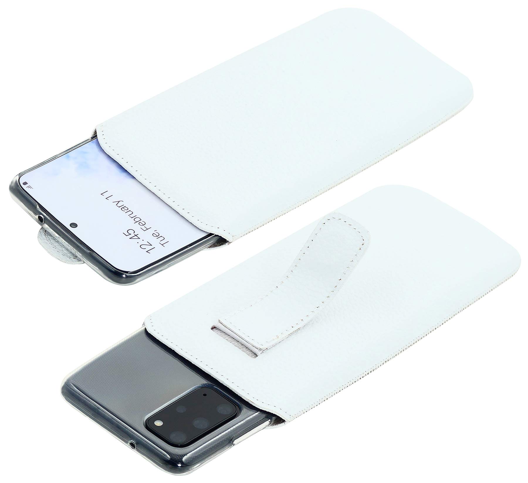 Suncase Leder Etui Für Xiaomi 12T Pro 5G - Mit Silikon Case & Rückzugsfunktion