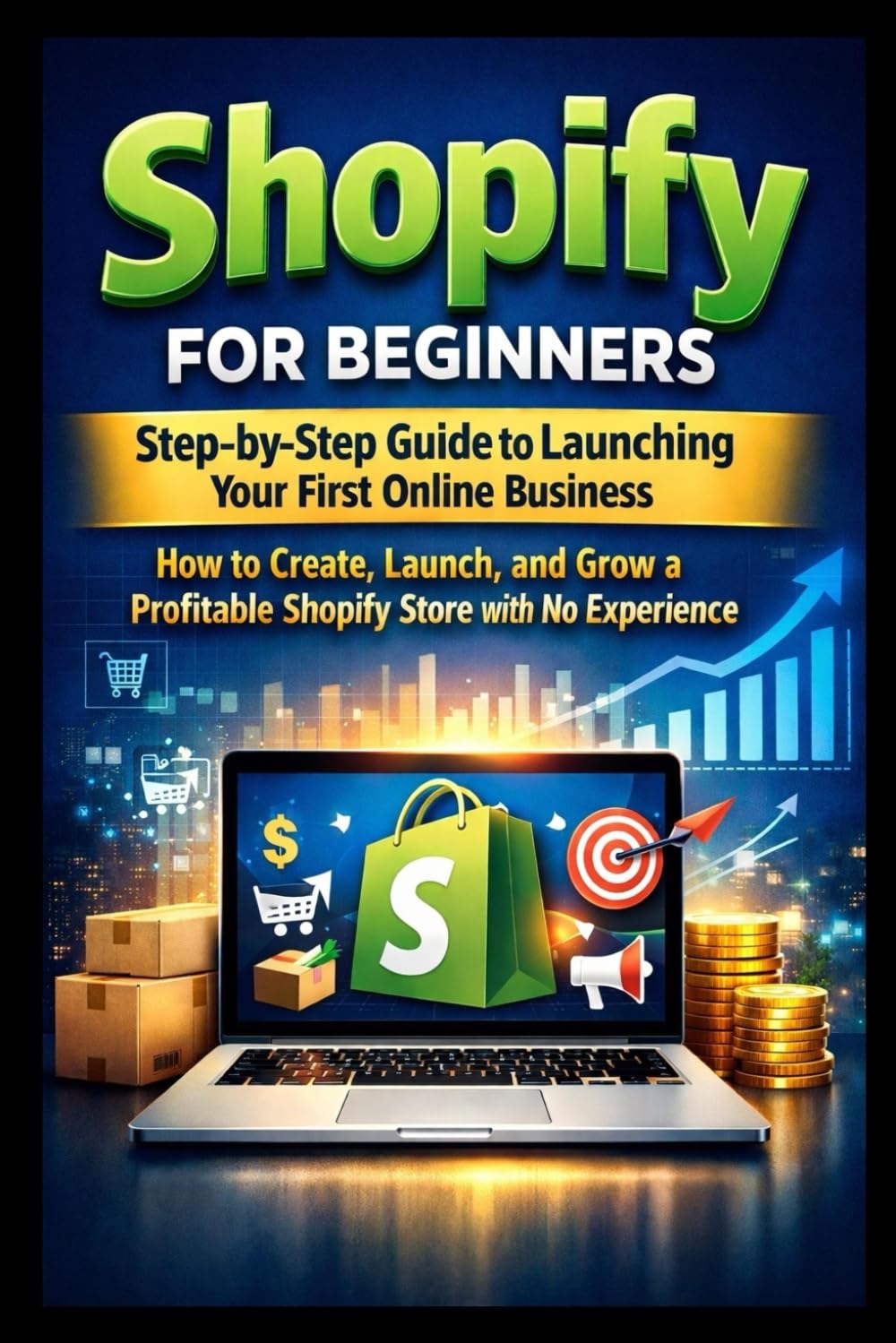 Shopify for Beginners: Step-by-Step Guide to Launching Your First Online Business: How to Create, Launch, and Grow a Profitable Shopify Store with No Experience (The Shopify Business Success Series)