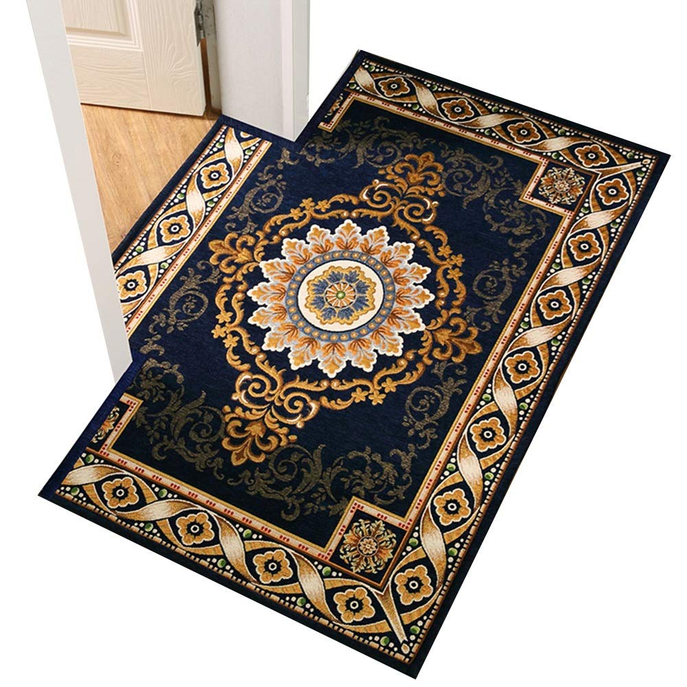 Tapis de porte moquettes respirant ZRUYI paillassons pour entrée et tapis de cuisine 60x90