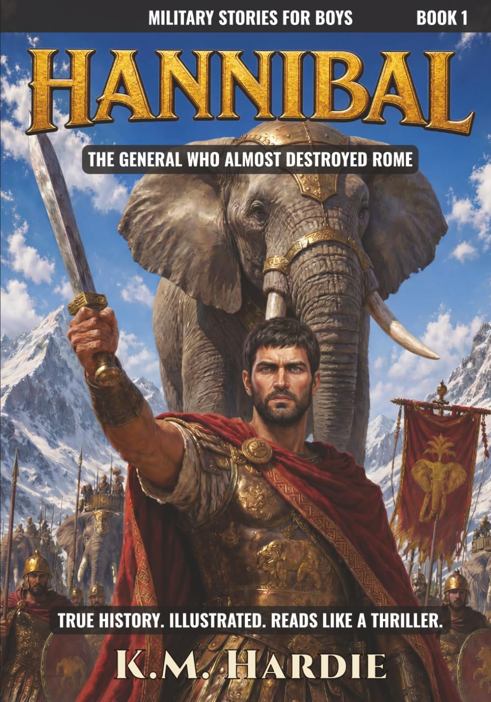 Hannibal: The General Who Almost Destroyed Rome (Military Stories For Boys)