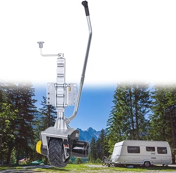 Electric Trailer Dolly, Trailer Wheel, 12V 550W Electric, Moves 2722KG Rolling Weight, for Moving Trailer Caravan Boat