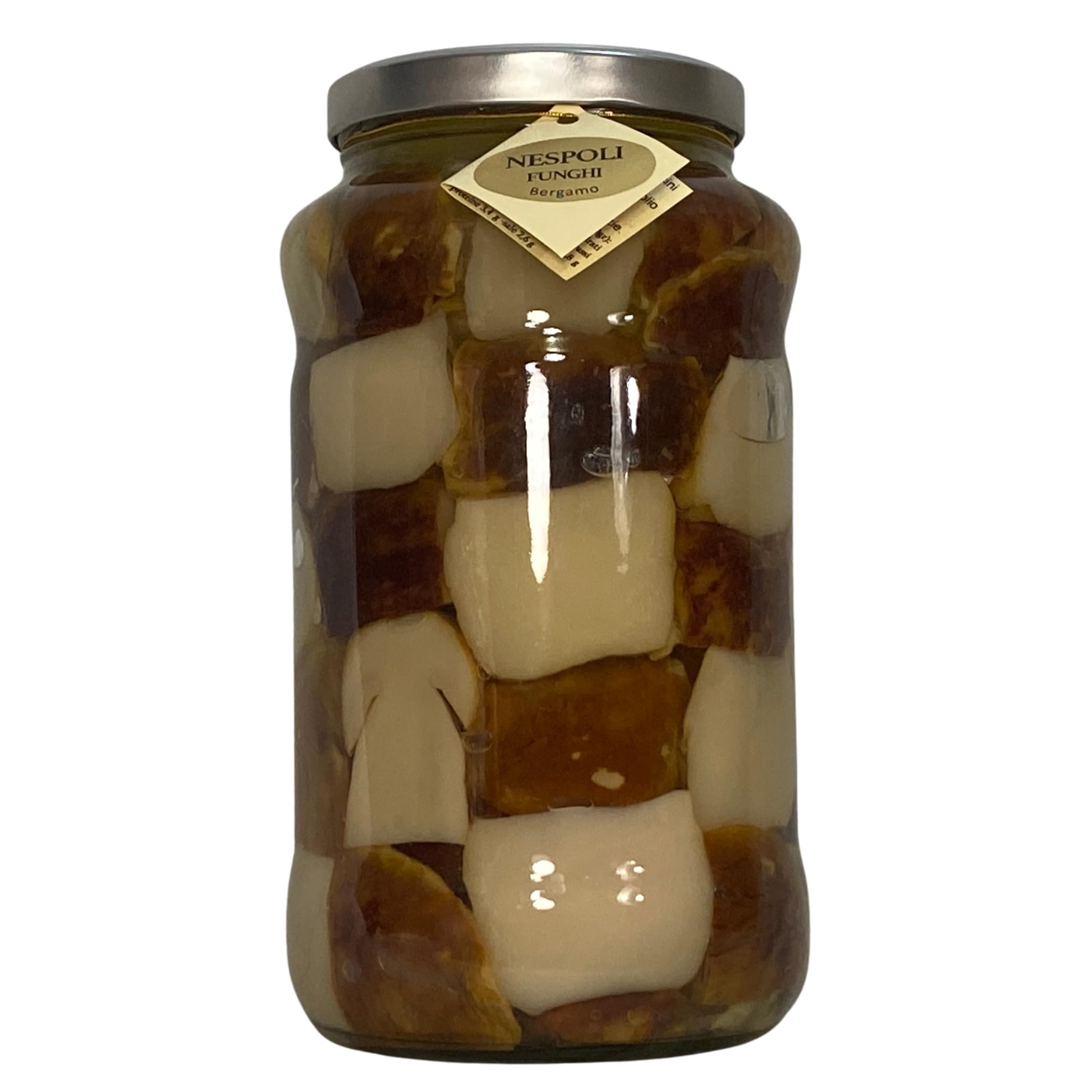 Funghi porcini testa nera TAGLIATI sott'olio di oliva da kg 3