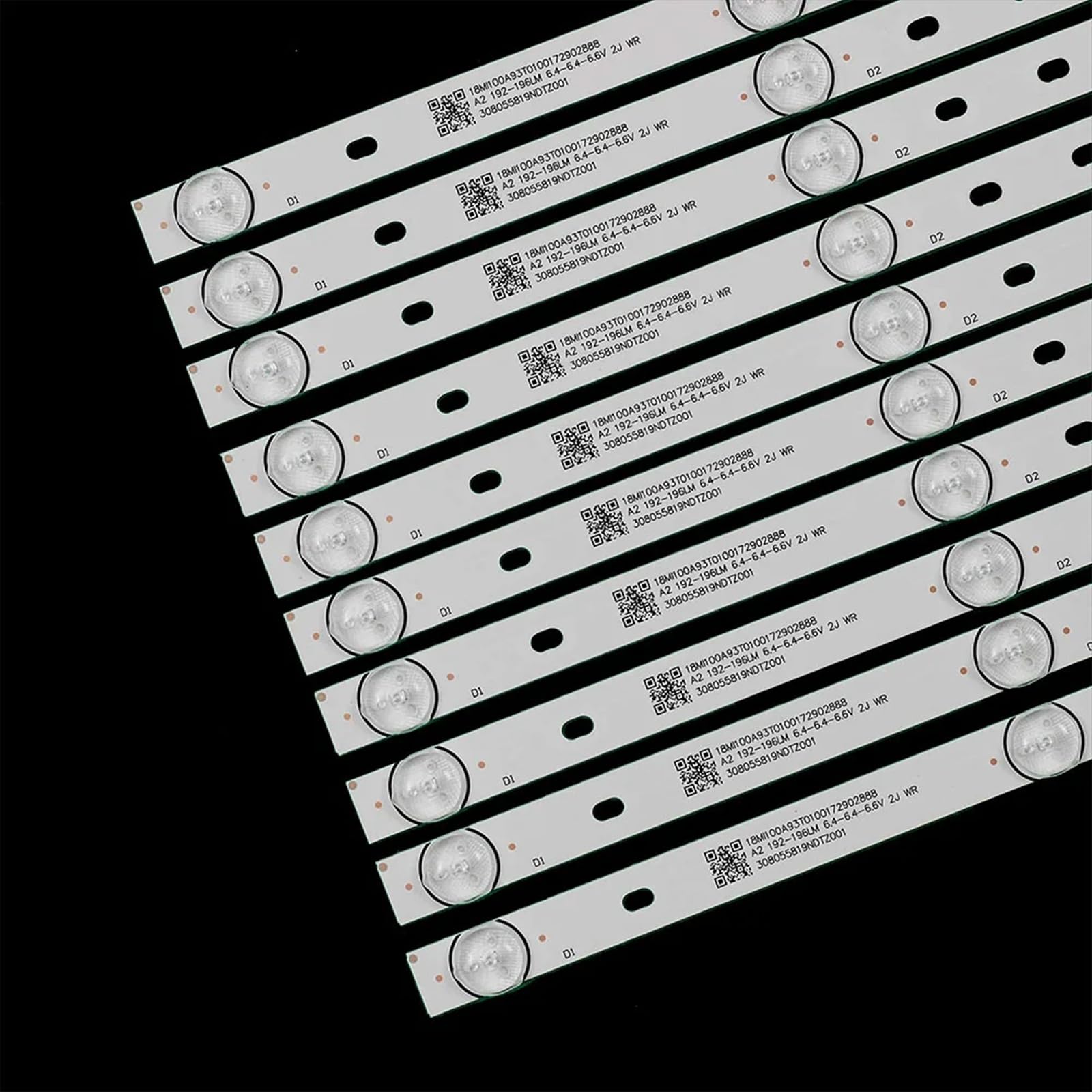 HABITZ Bande De Rétroéclairage LED 5 Lampes Compatible Avec