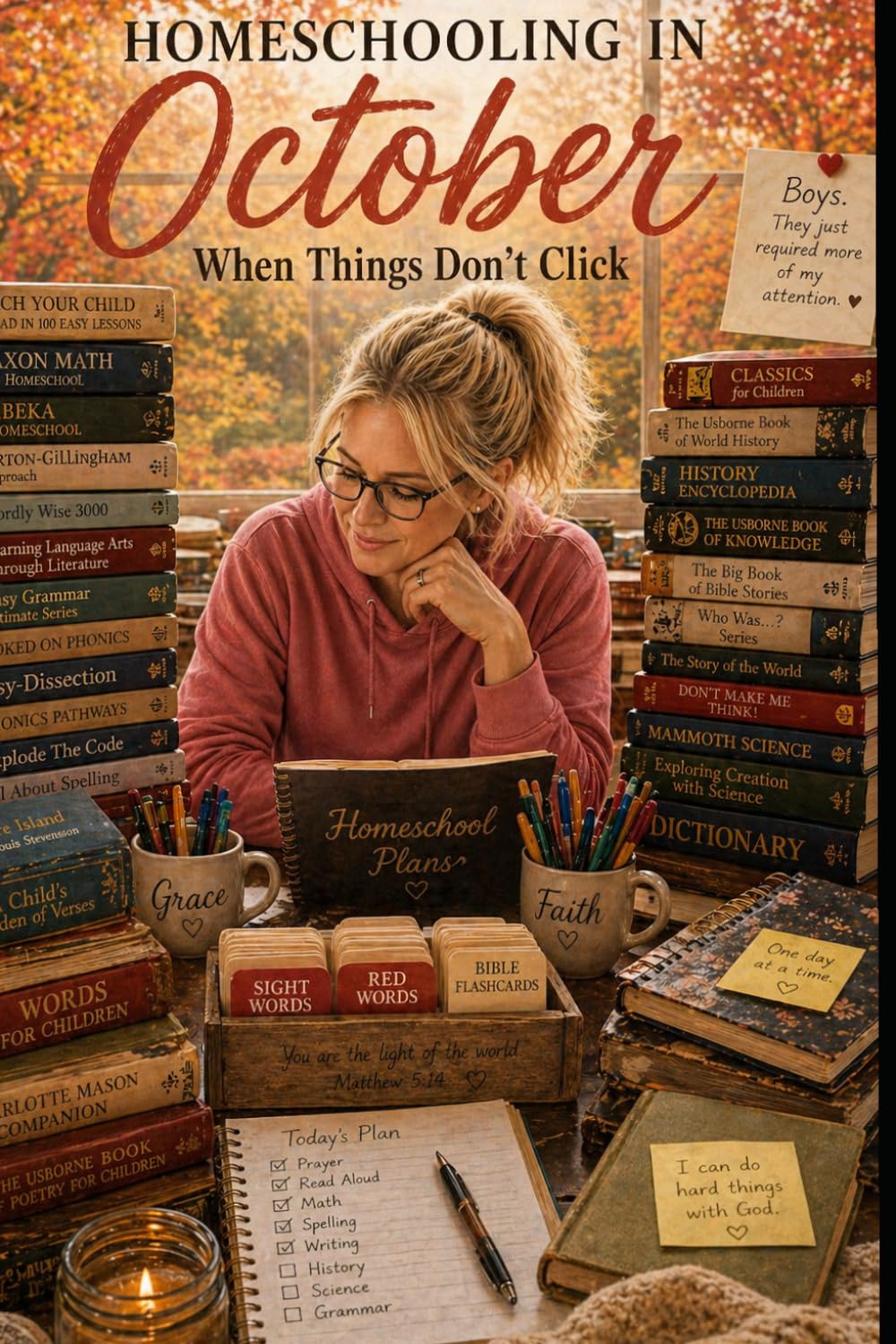Homeschooling in October - When Things Don’t Click: Encouragement for the Seasons of Homeschooling - 365 Daily Readings (Encouragement for the Seasons ... Reflections for Home Educators and Families)