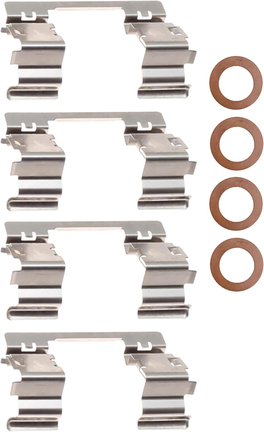 ACDelco Gold 18FR2659KSD (19390126) Front Disc Brake Caliper Set with Clips and Washers (Performance Friction Ready Coated)