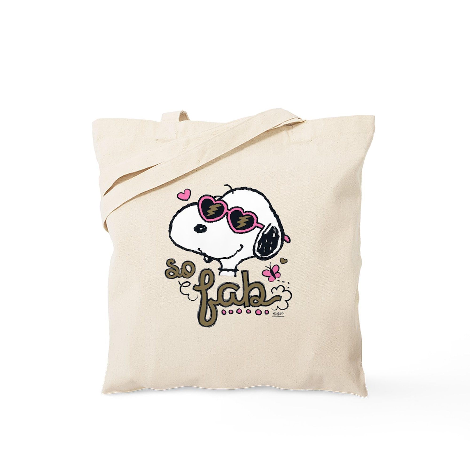 Amazon.com: CafePress Peanuts So Fab Reusable Natural Beige Canvas 