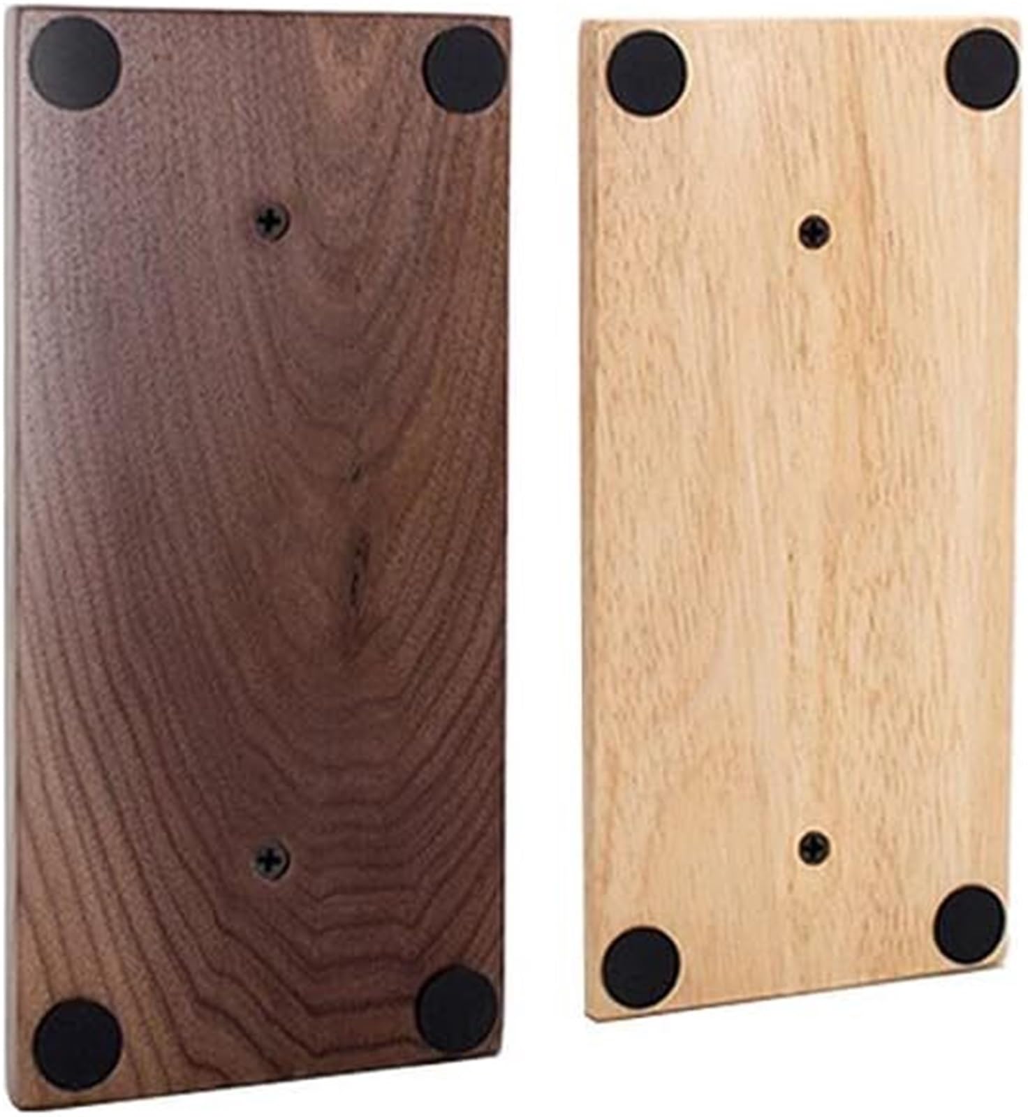 MRKU Support pour Casque Audio, Crochet de Suspension, présentoir binaural de Bureau en Bois