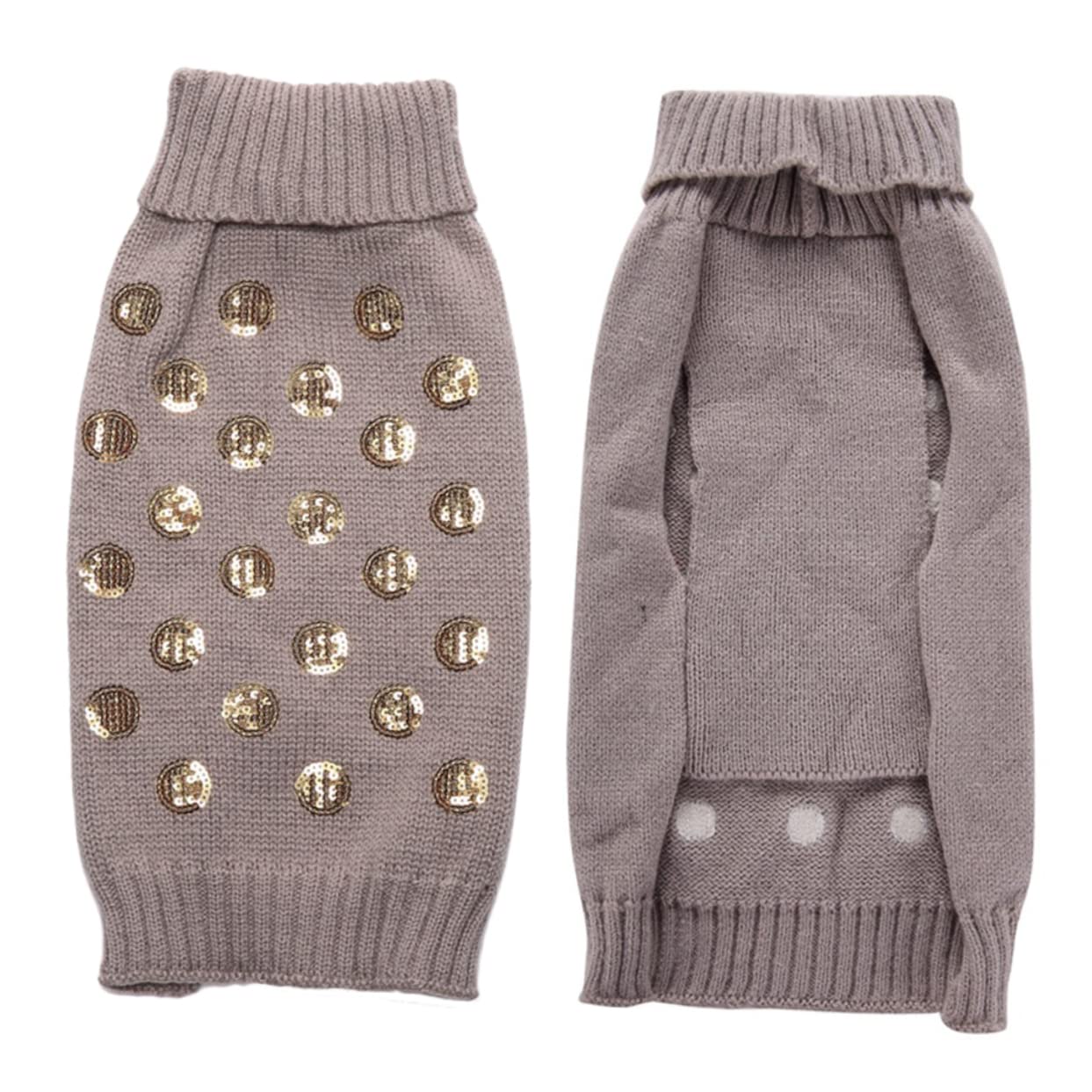 BESPORTBLE 2st Winter-hundepullover Kleine Hundekleidung Pullover Für Hunde Klein Welpenkleidung Halloween-hundepullover Für Große Hunde Großer Hundepullover Wärmeres Haustier Winterhund Grey