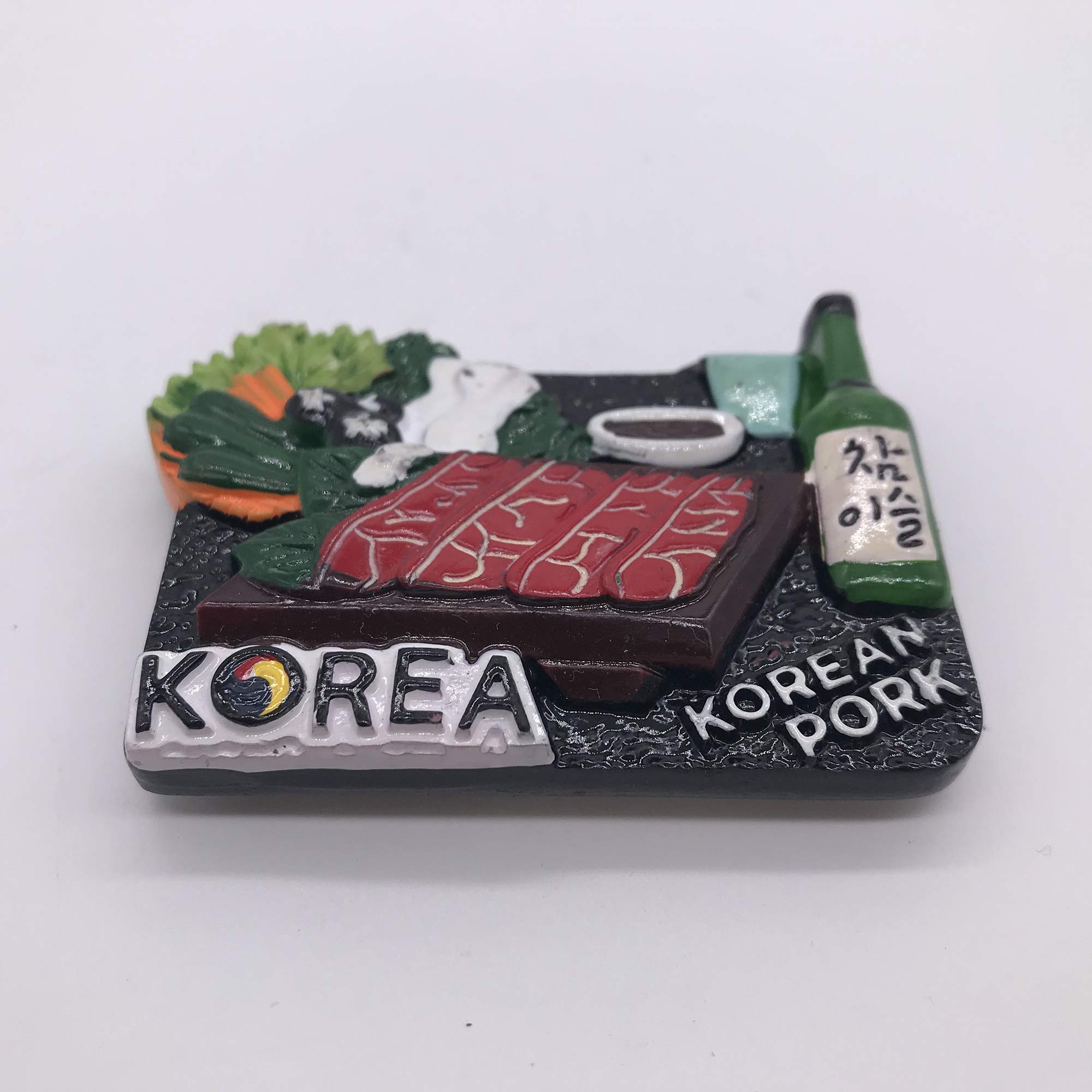 Magnete Frigorifero 3D Hanbok Coreano: Souvenir Turistico Artigianale In Resina, Decorazione Casa Cucina, Regalo Dalla Cina